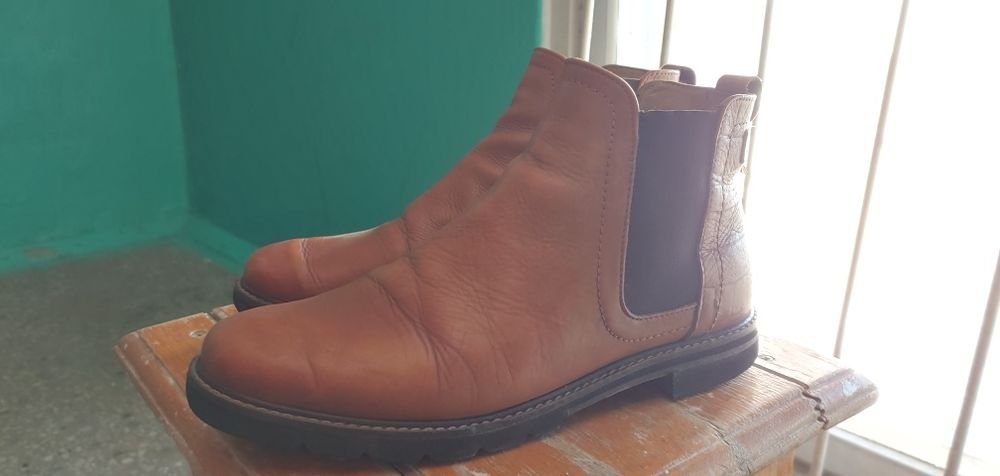 Men Dune London Boots Brown Leather 41