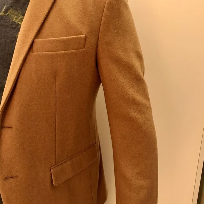 Uomo Banana Republic Blazer Beige Lana 42