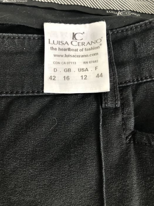 Women Luisa Cerano Trousers Black 42