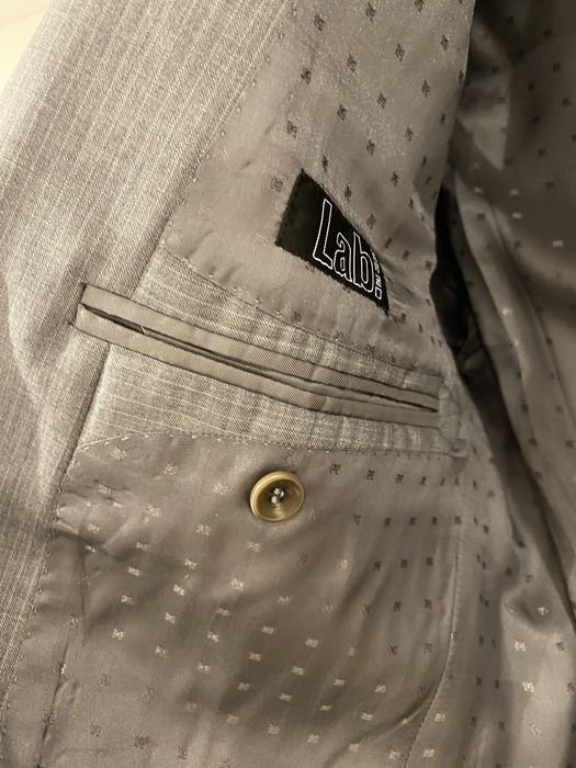 Женский Pal Zileri Костюм Серый Хлопок