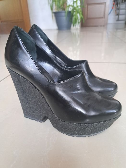 Женские Sonia Rykiel Туфли Чёрные Кожа 36.5