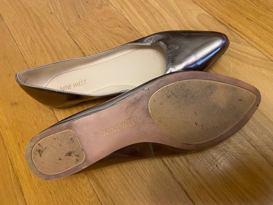 Femmes Talons Argent Cuir 39