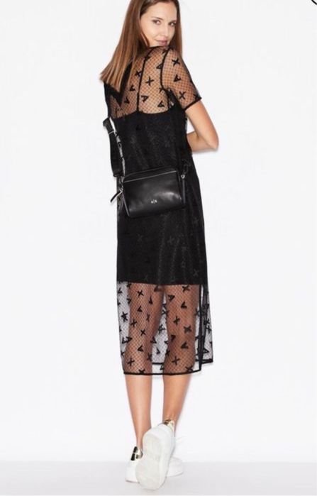 Damen Armani Exchange Kleid Schwarz 36