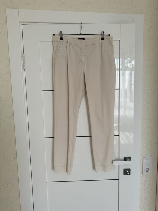 Женские Peserico Брюки Бежевые 40