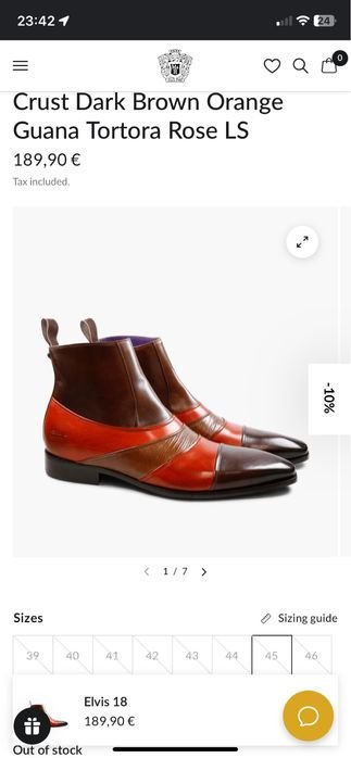 Men Melvin & Hamilion Boots 45