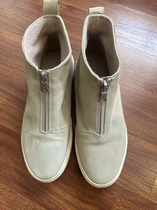 Damen Marc O Polo Stiefel Grau Nubuk 38