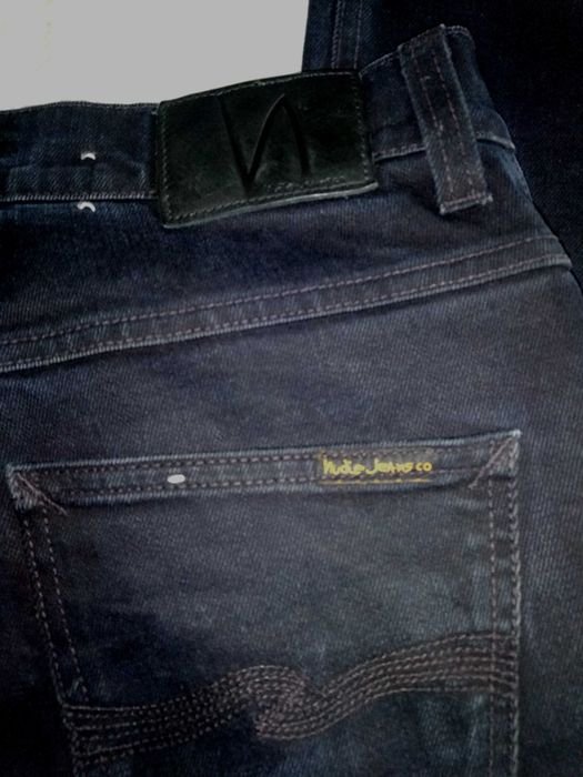 Мужской NUDIE Jeans Джинсы Чёрный Джинс 32