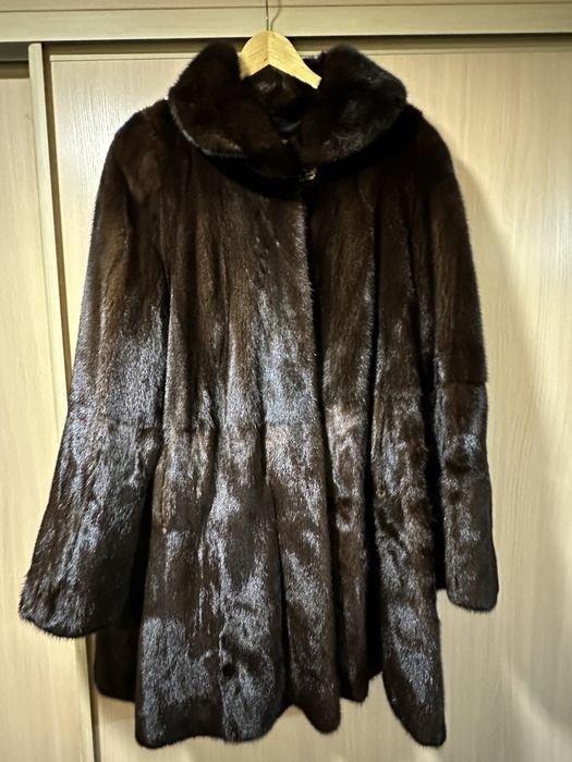 Femme MiDo Manteau en Fourrure