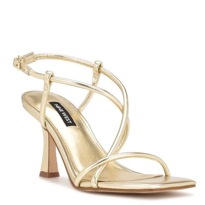 Women Nine West Heels Black Eco-leather 37.5