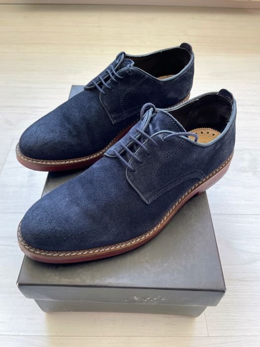 Uomo Kurt Geiger Tacchi Blu Navy Pelle 42