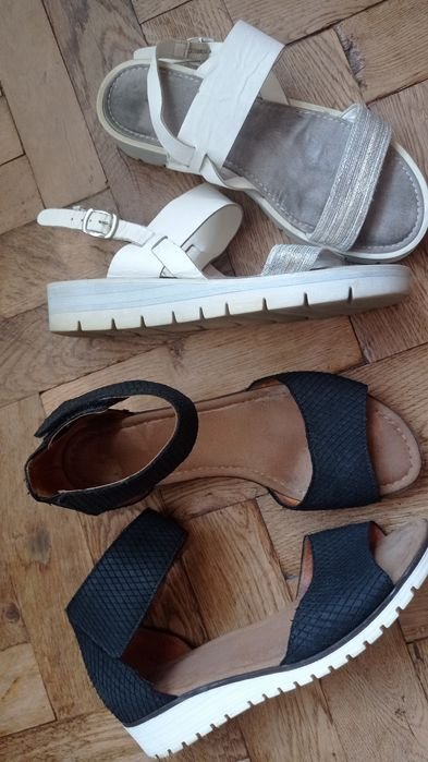 Donna Gabor Tacchi Bianchi Pelle 38