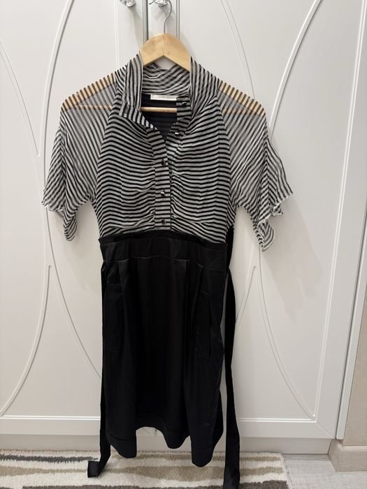 Donna Marc Jacobs Abito Nero Seta 36
