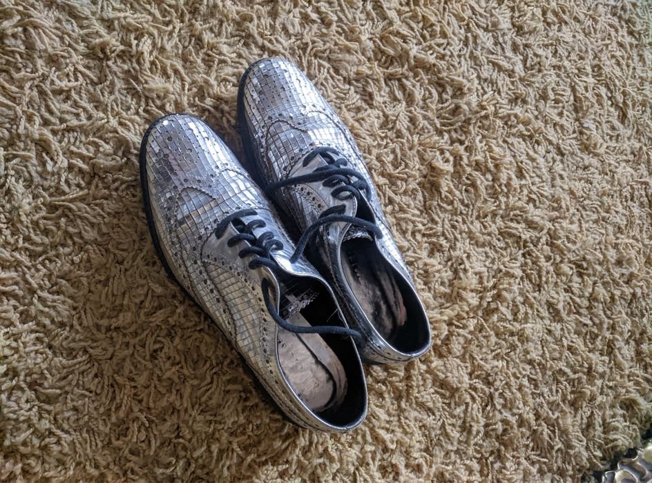 Женские Jil Sander Туфли Металлик Шкіра 40