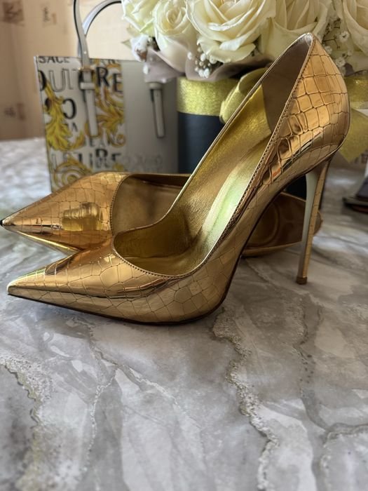 Damen Le Silla Absätze Gold 39