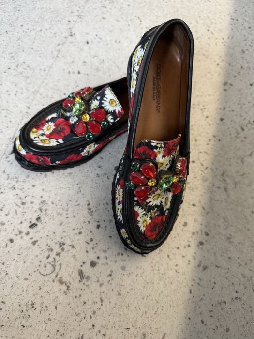 Uomo Dolce Gabbana Mocassini Multicolore Pelle 36