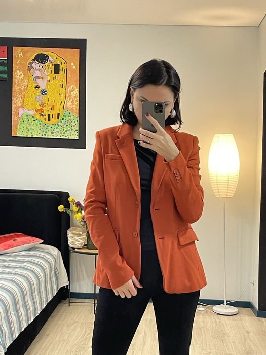 Женский Drykorn Жакет Оранжевый Трикотаж 36