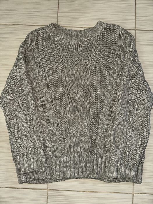 Мужской Massimo Dutti Светр Трикотаж 38