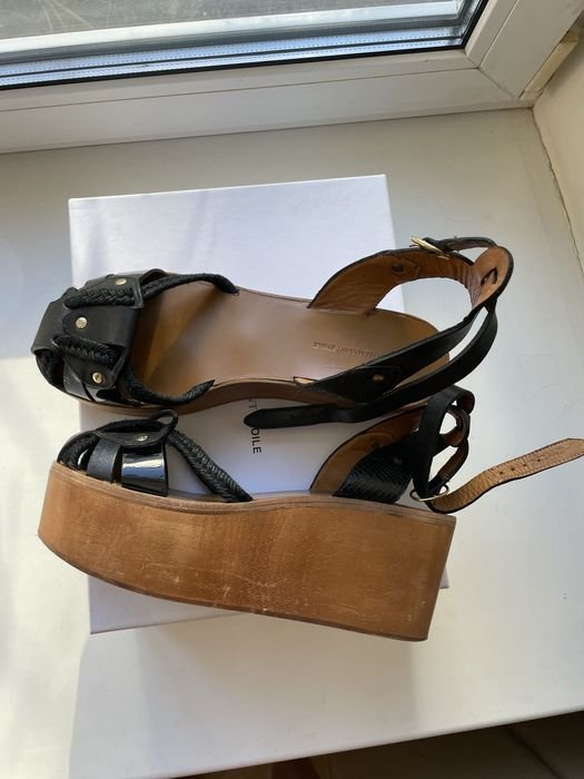 Damen Isabel Marant Absatzschuhe Schwarz Leder 39