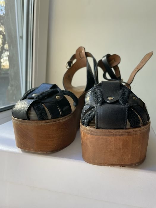 Damen Isabel Marant Absatzschuhe Schwarz Leder 39