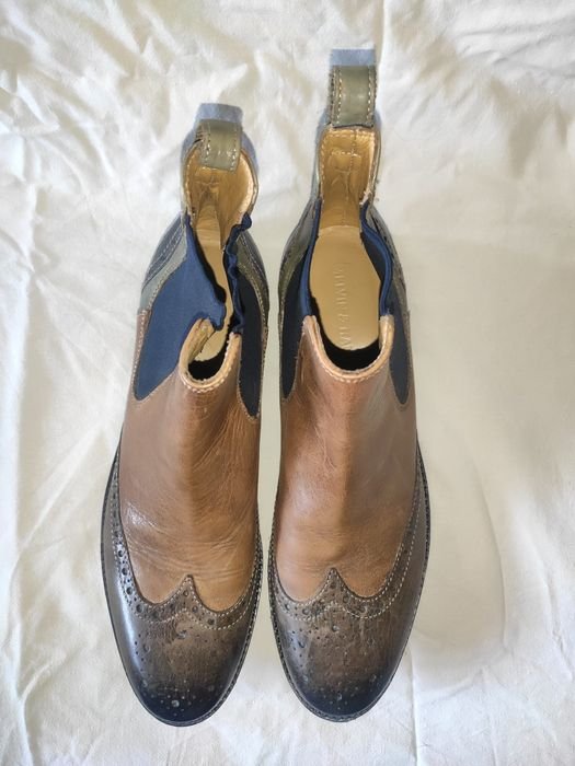 Men Melvin Hamilton Boots Brown Leather 40