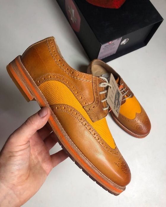 Uomo Wellensteyn Scarpe Nere Pelle 42-46