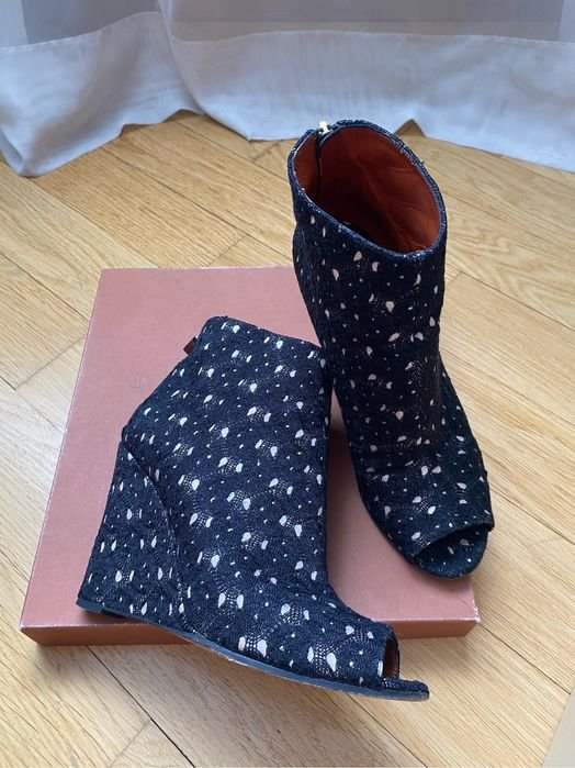 Женские Missoni Ботильоны Чёрный Кожа 40