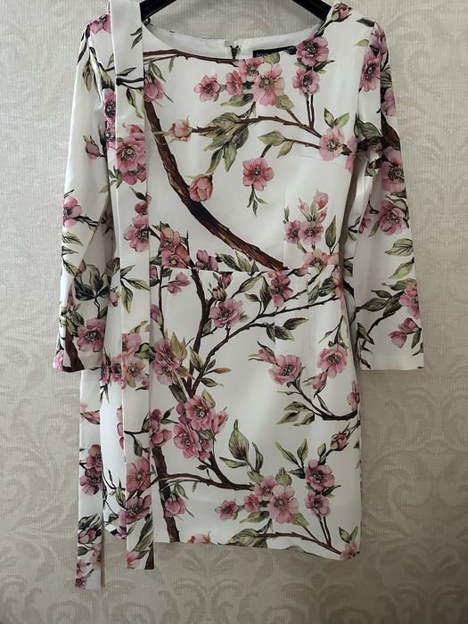 Donna Guess Abito Bianco Staple 34