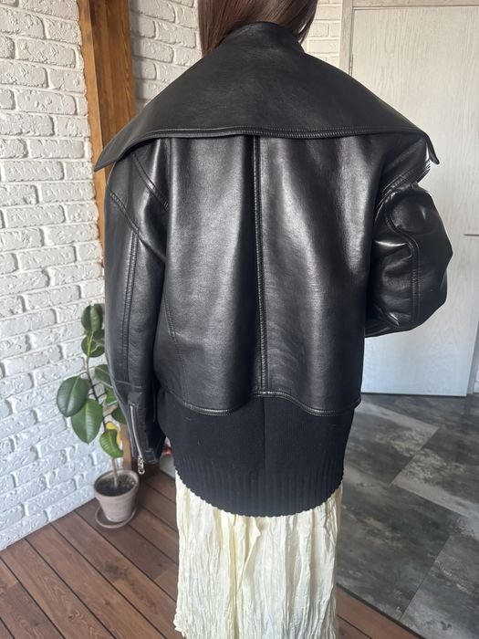Uomo Nanushka Giacca Nera Pelle Vegana 38