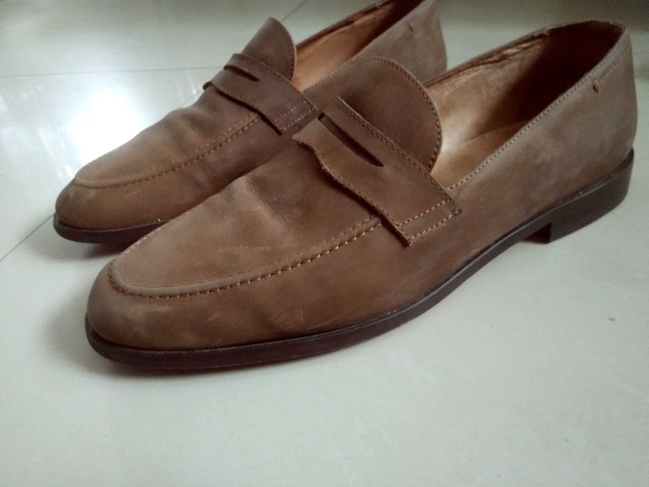 Мужские Reiss Лоферы Коричневый Кожа 45