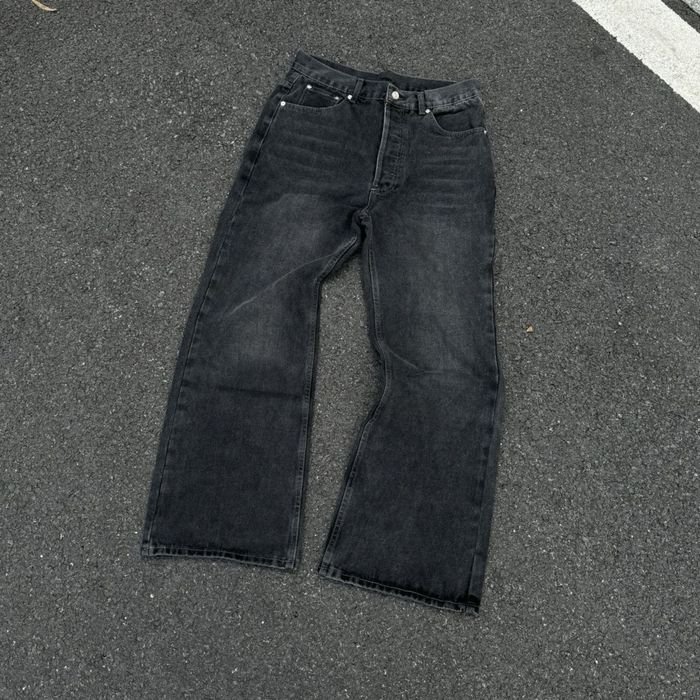 Unisex Acne Studios Jeans Schwarz