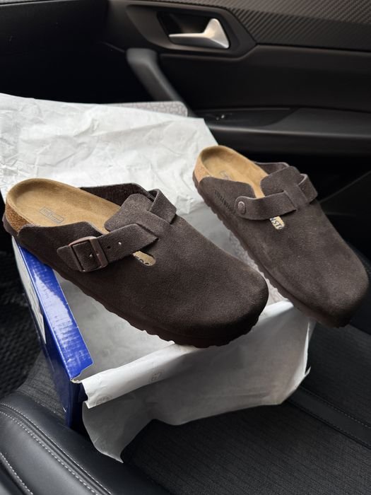 Женские Birkenstock Шльопанці Коричневый 36/44