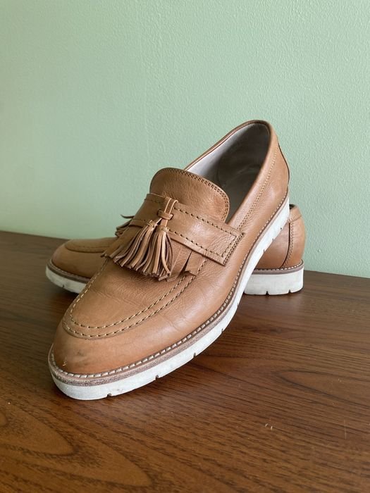 Damen Navyboot Slipper Braun Leder 38