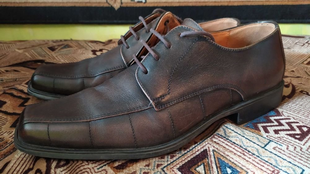 Herren Lloyd Absätze Braun Leder 43