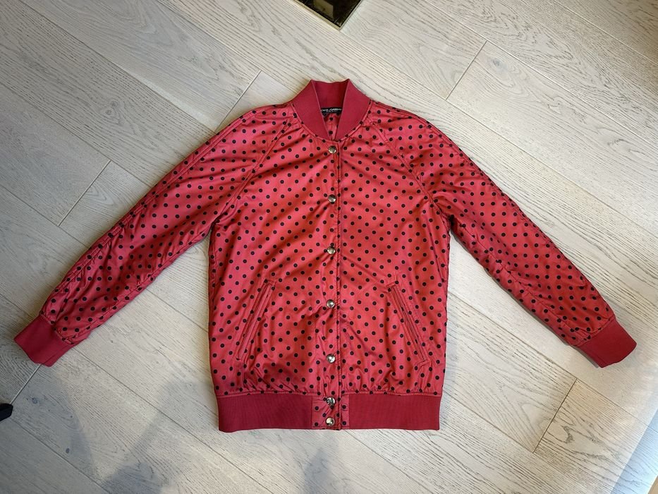 Femme Dolce Gabbana Bomber Rouge 38