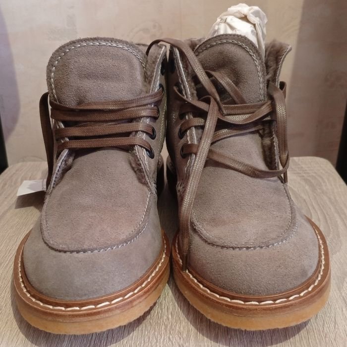 Мужской Marc Jacobs Ботинки Коричневый Замша 41