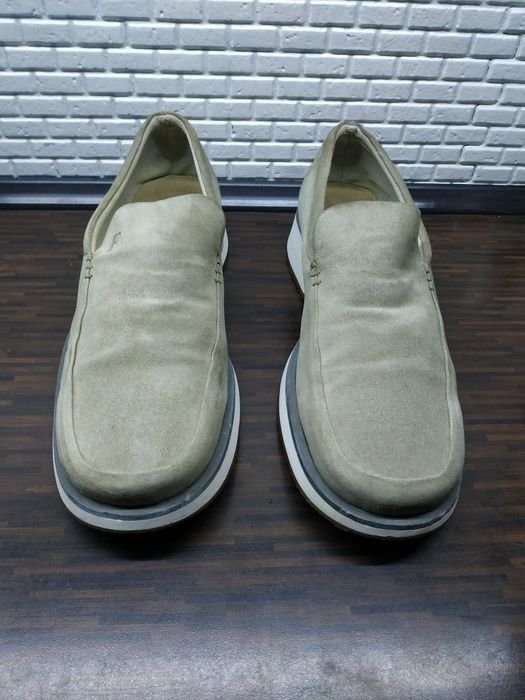 Uomo Gianfranco Ferre Mocassini Beige Suede 43