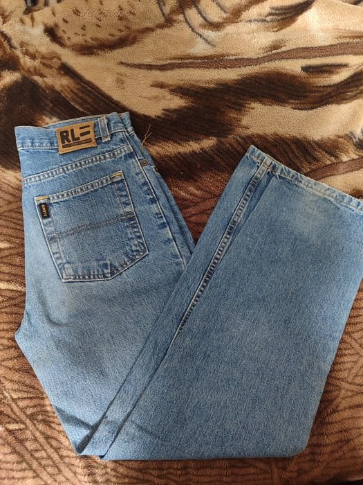 Мужской Polo Jeans Company Джинсы Тёмно-синий