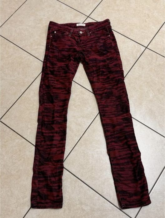 Мужской Isabel Marant Штаны Красный 30