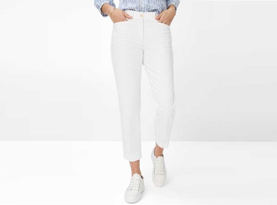 Женские Brax Штаны чіноси Белые