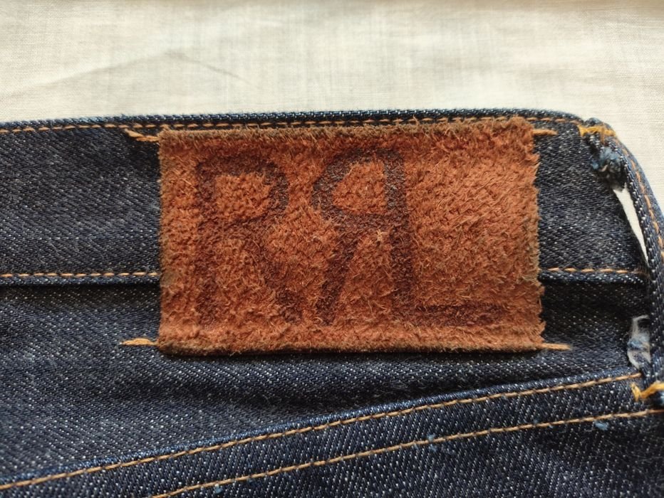 Herren RRL Ralph Lauren Jeans Dunkle Wäsche