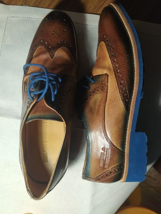 Homme Melvin & Hamilton Talons Marron Cuir 40