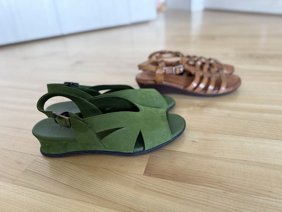 Damen Marco Tozzi Absätze Grün Leder 37