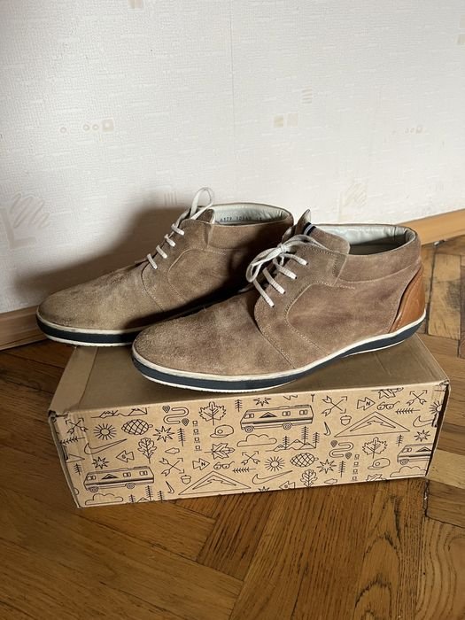 Uomo Floris van Bommel Stivali Marrone Suede 41