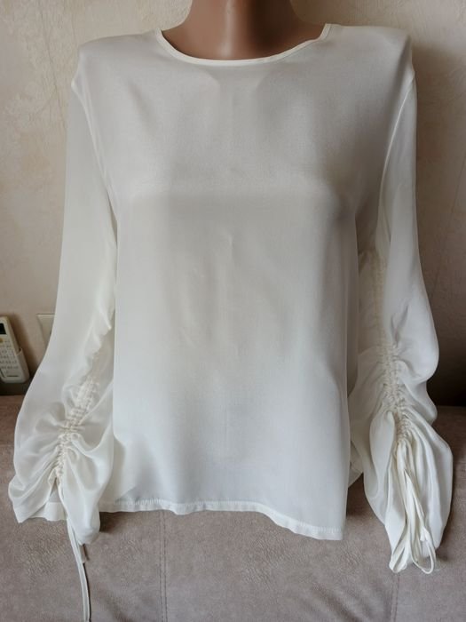 Donna Ralph Lauren Camicia Bianca Altro Materiale