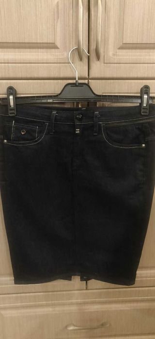 Женская G-Star RAW Юбка Тёмно-синий Деним 38