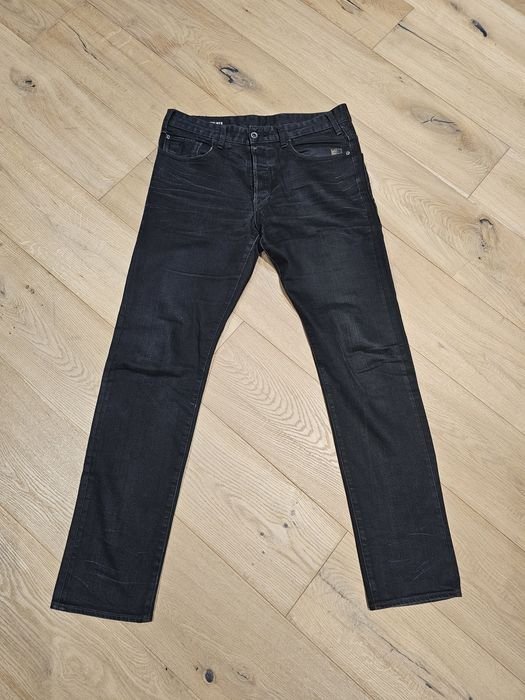 Men Diesel Jeans Black Cotton 34