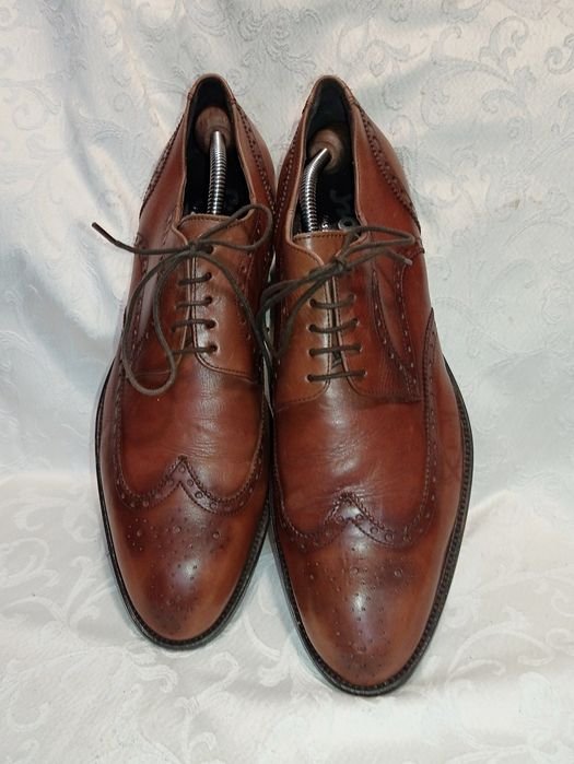 Herren Sioux Absätze Braun Leder 44,5