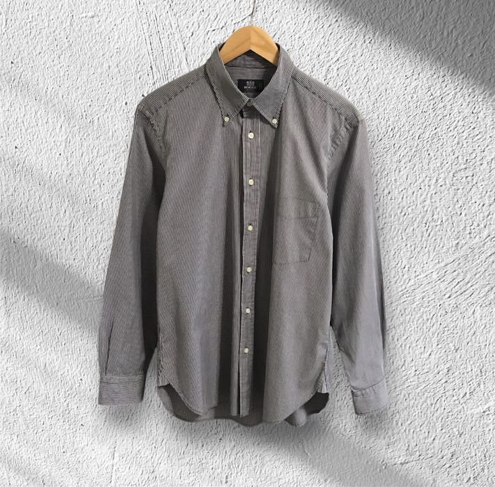 Мужской Boggi Milano Рубашка Белая L