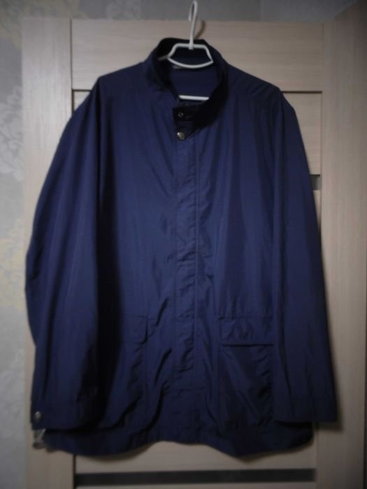 Мужской Canali Ветровка Серый Другой 60