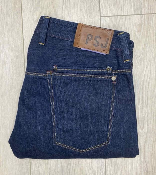 Мужской Paul Smith Джинсы Тёмно-синий Хлопок 34